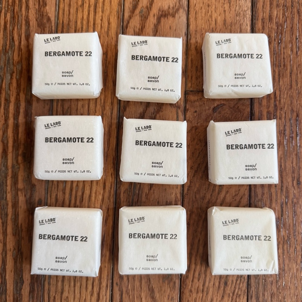 Le Labo Bergamote 22 Soap 50g Set of 9